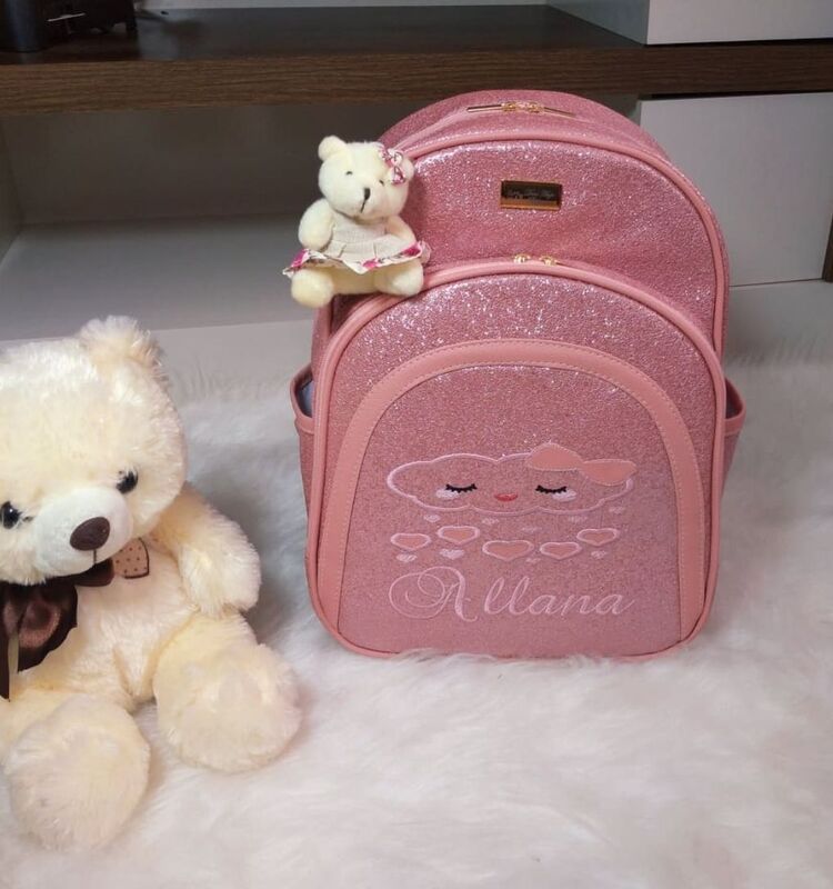 Mochila Rosa Impermeável em Presidente Prudente