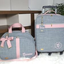 Nova Mala e Bolsa Maternidade Personalizada