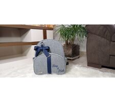 Mala de Rodinhas Média e Mochila Grande Personalizada - 60276