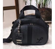 Bolsa Média Preto Perolizado