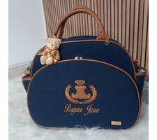  Bolsa Personalizada menino Azul marinho